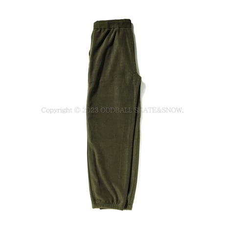 23-24 GREEN CLOTHING FLEECE PANTS Olive