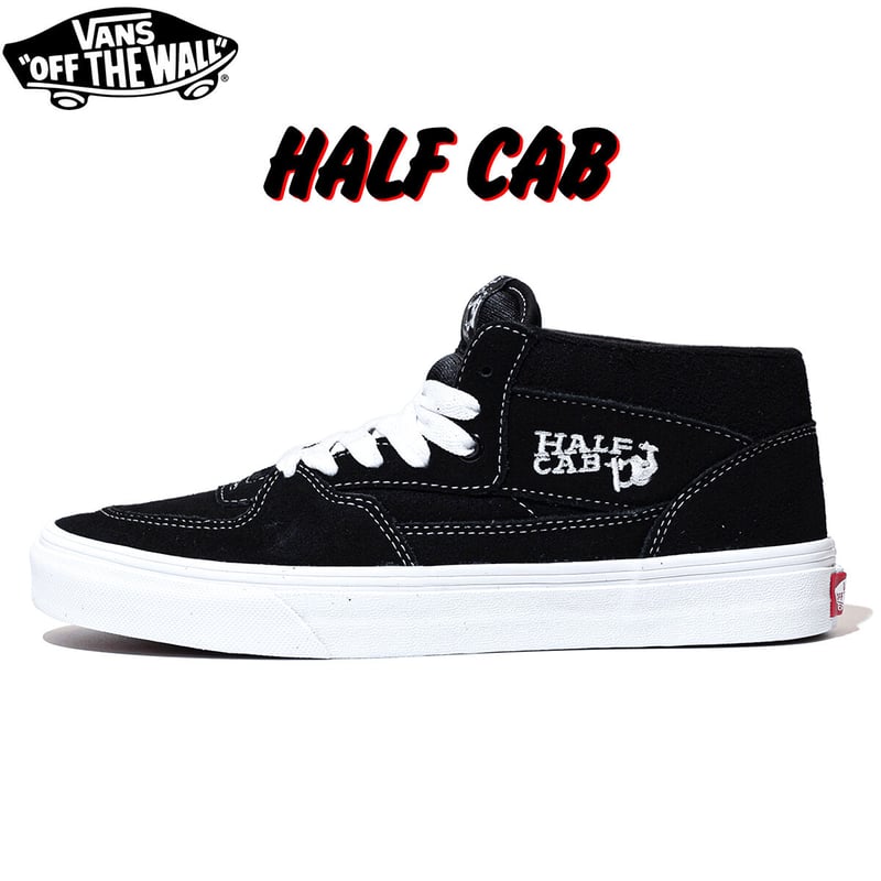 スニーカー VANS HALF CAB VN000DZ3BLK1 Vans Half Cab Black/White VN000DZ3BLK US企画 | OD