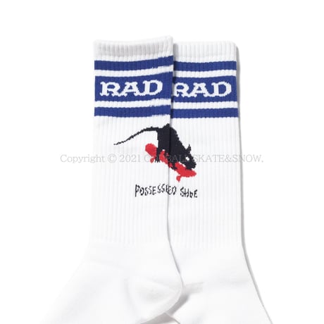 POSSESSED SHOE CO RADIALL 2PAC SOCKS SKATE RAT ART BY HIROTTON