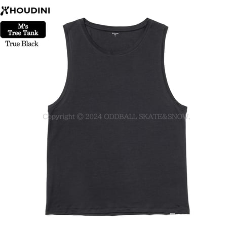 HOUDINI M's Tree Tank True Black