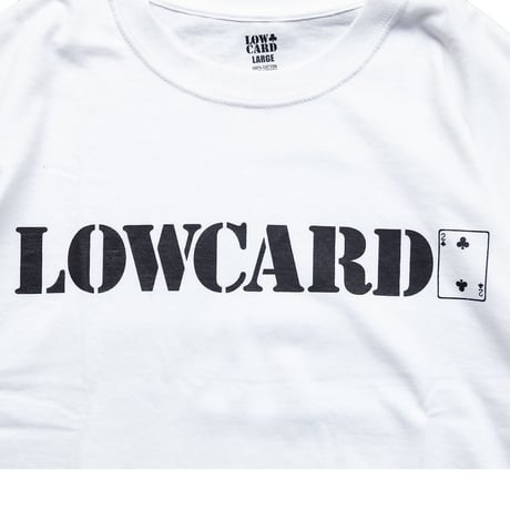 Lowcard STANDARD LOGO S/S TEE white