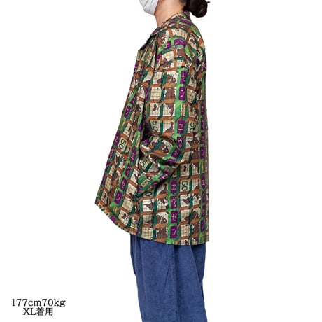 EVISEN SKATEBOARDS WORLD HALL FLANNEL SHIRT