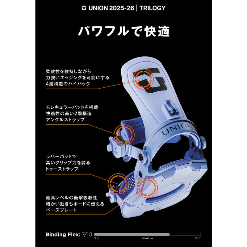 早期予約 25-26 UNION BINDINGS TRILOGY | ODDBALL SKA