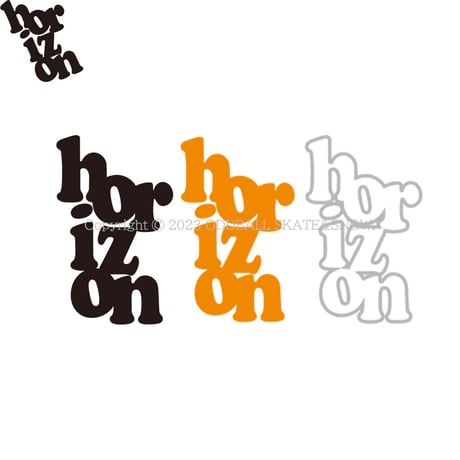 horizon 2023 DIE CUT STICKER