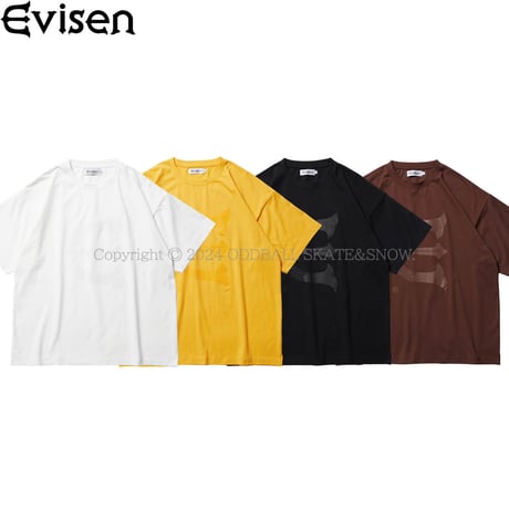 EVISEN SKATEBOARDS EVISEN E LOGO T-SHIRT