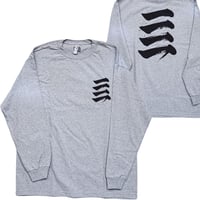 ODDBALL SKATE&SNOW 一一一一 L/S TEE grey