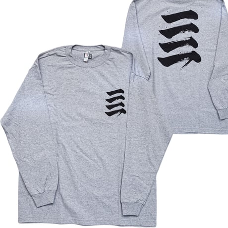 ODDBALL SKATE&SNOW 一一一一 L/S TEE grey