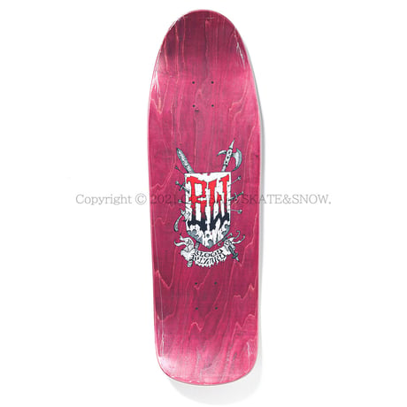 BLOOD WIZARD WAR HAMMER 9.75 CUSTOM SHAPE RED