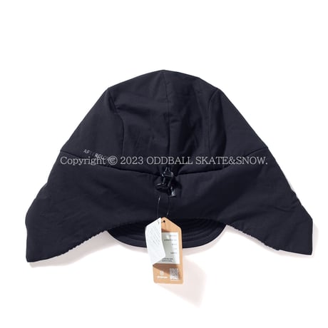AFTERGLOW ALPHA FLAP CAP BLACK
