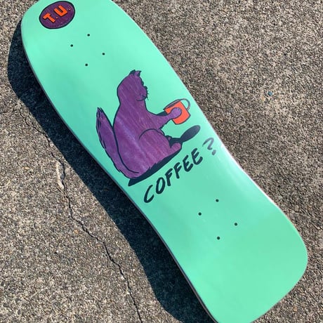 TRANSPORTATION UNIT SKATEBOARDS COFFEE 9.85 purple