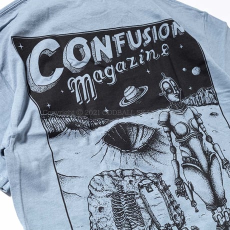 Confusion DYSTOPIA S/S TEE slate