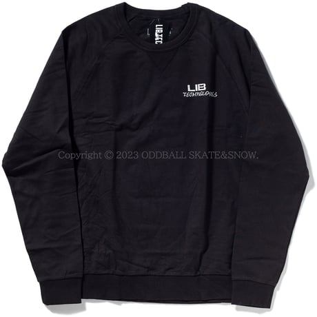 正規品 LIBTECH LIB CAT ECO CREW Black XLサイズ