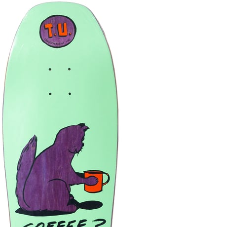 TRANSPORTATION UNIT SKATEBOARDS COFFEE 9.85 purple