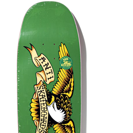 Anti Hero Skateboards Team Shaped Eagle Green Giant 9.56