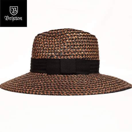 BRIXTON JOANNA HAT washed black/brown