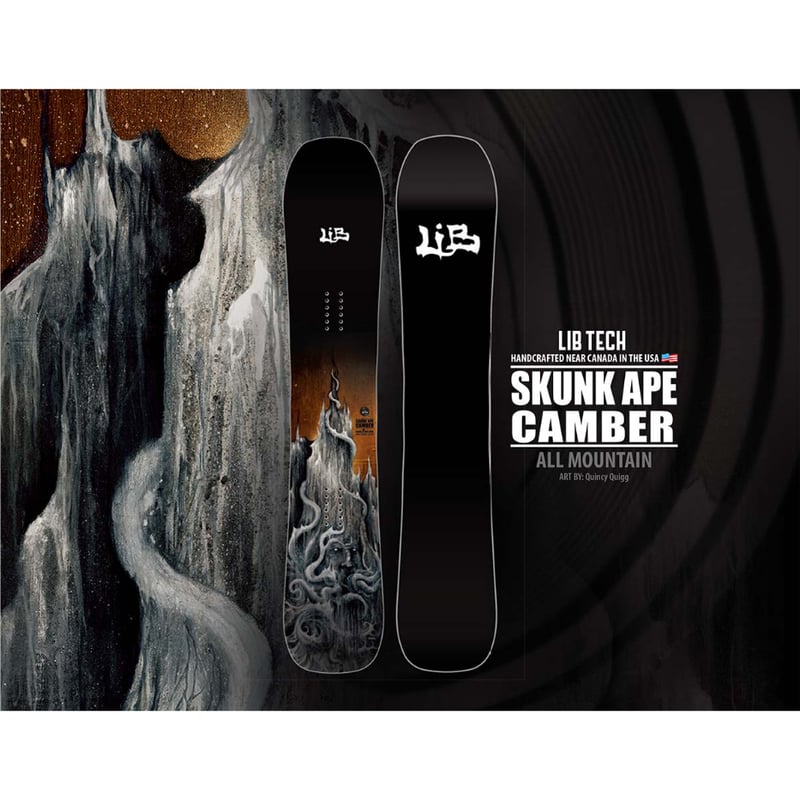 カズ LIBTECH SKUNKAPE LibTech Skunk Ape Camber Snowboard 2025 – Backwoods