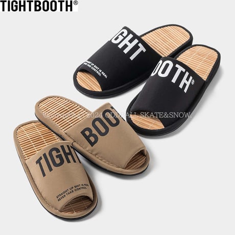 TIGHTBOOTH BIG LABEL ROOM SANDAL