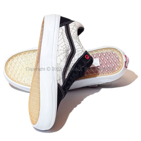 VANS SKATE OLD SKOOL BLACK WIDOW SPIDER Black/White/Red VN0A5FCBBWT