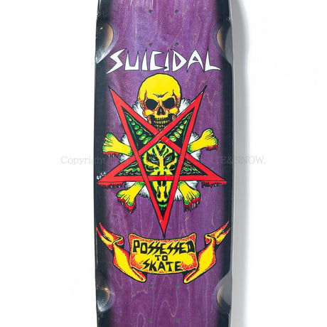 SUICIDAL PTS POOL BLACK FADE PURPLE 8.75