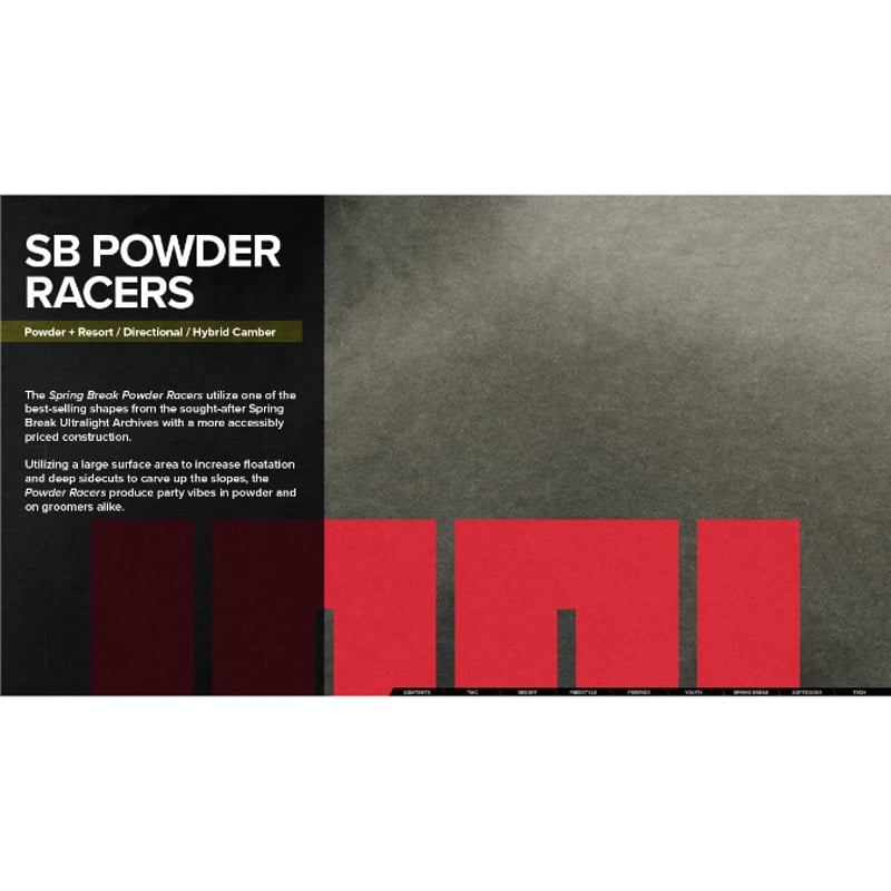 早期予約 25-26 SPRING BREAK POWDER RACERS | ODDBALL