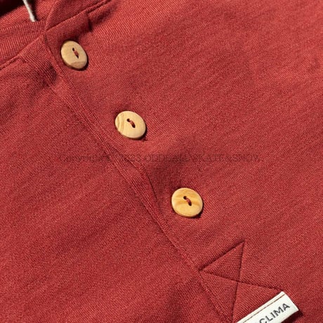 ACLIMA WarmWool Granddad Shirt Spiced Apple MEN'S