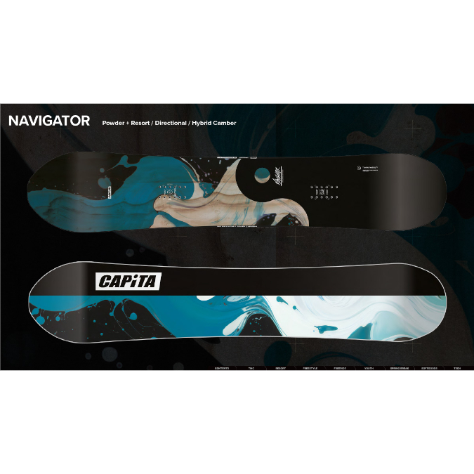 早期予約 25-26 CAPITA SNOWBOARDS THE NAVIGATOR | OD