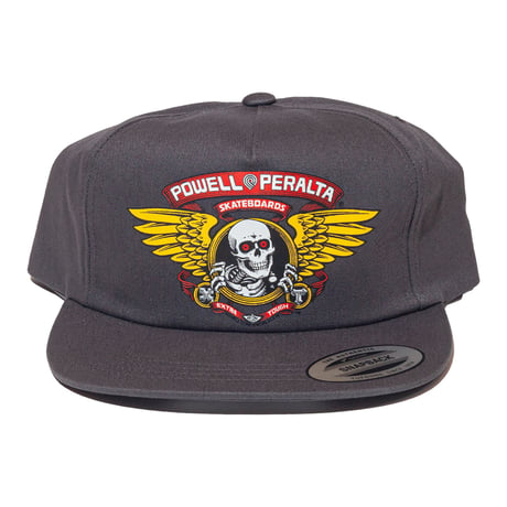 POWELL PERALTA WINGED RIPPER SNAP BACK CAP