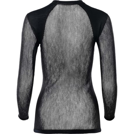 ACLIMA WOOLNET LIGHT CREW NECK WOMEN Jet Black