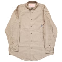 ODDBALL ORIGINAL BD DENIM L/S SHIRT khaki