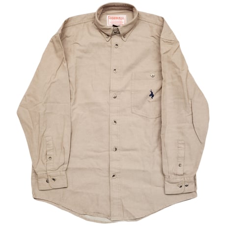 ODDBALL ORIGINAL BD DENIM L/S SHIRT khaki