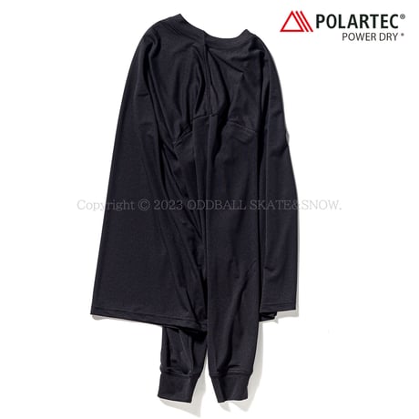 AFTERGLOW PD BASIC L/S T-SHIRTS BLACK