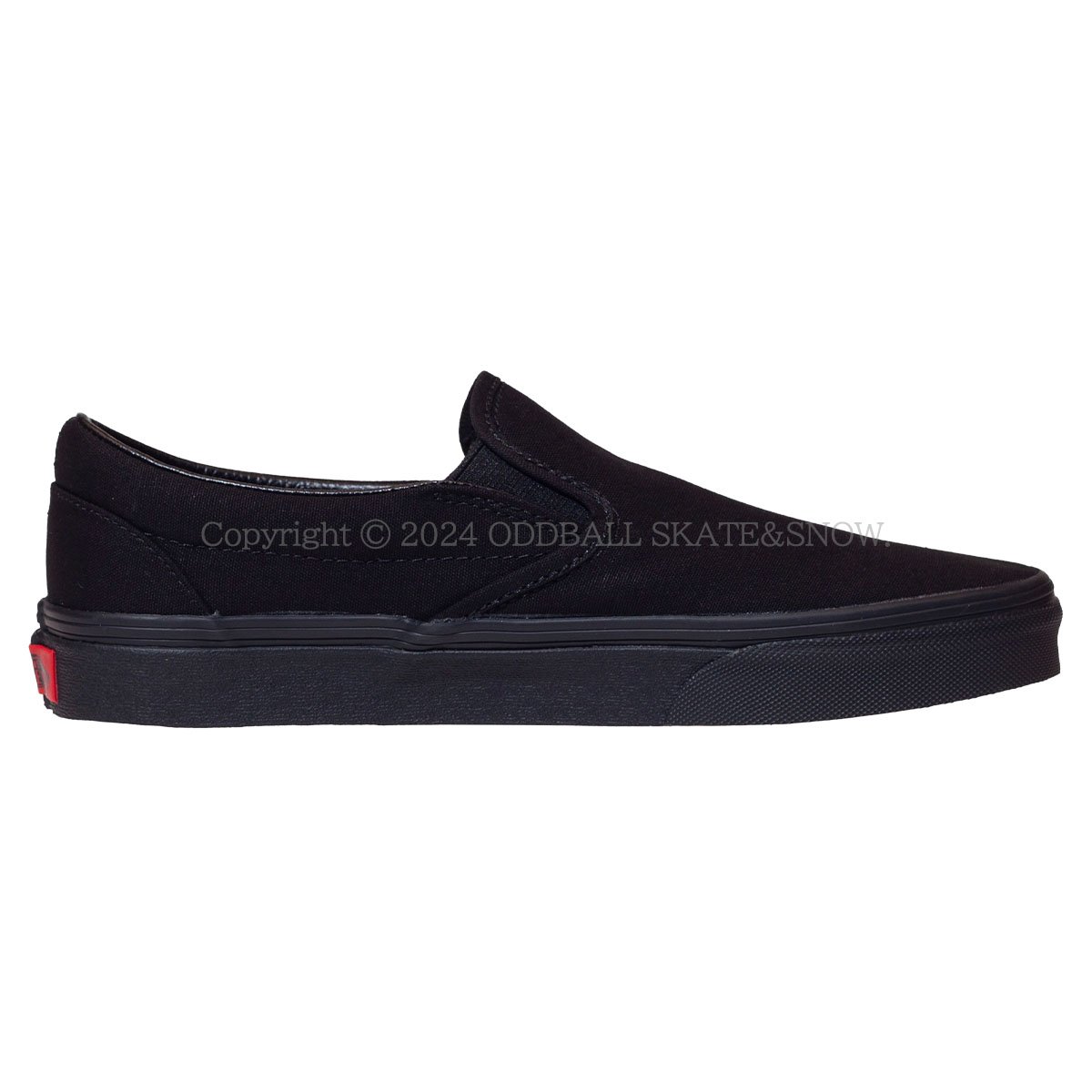 US企画 VANS CLASSIC SLIP-ON Black/Black VN000EYEB
