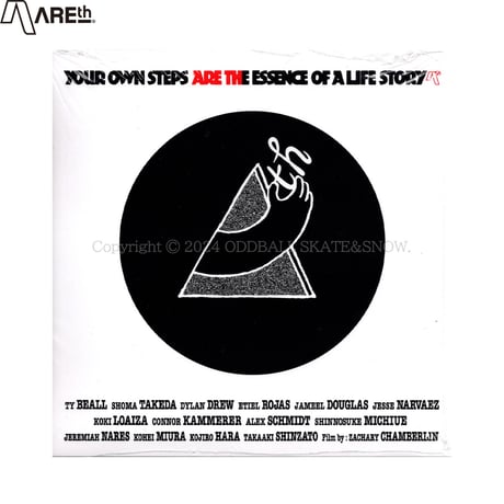 AREth PRESENCER スケートボード DVD