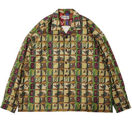 EVISEN SKATEBOARDS WORLD HALL FLANNEL SHIRT