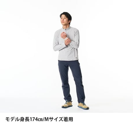 finetrack ファイントラック メンズ ドラウトシェードジップネック FMM1903