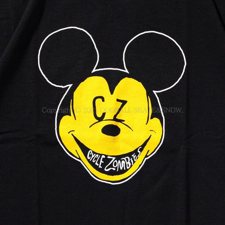 CYCLE ZOMBIES CZ LAND S/S TEE black