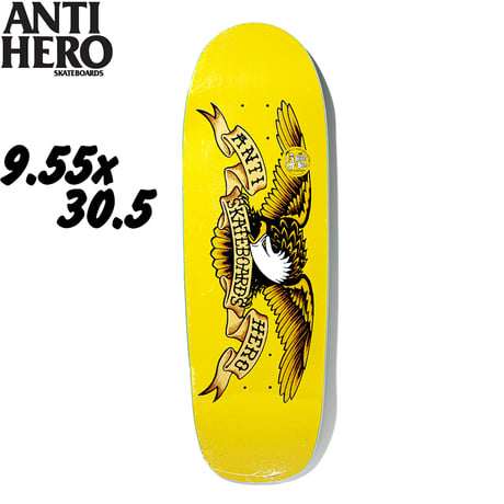 Anti Hero Skateboards Team Shaped Eagle Beach Bum 9.55