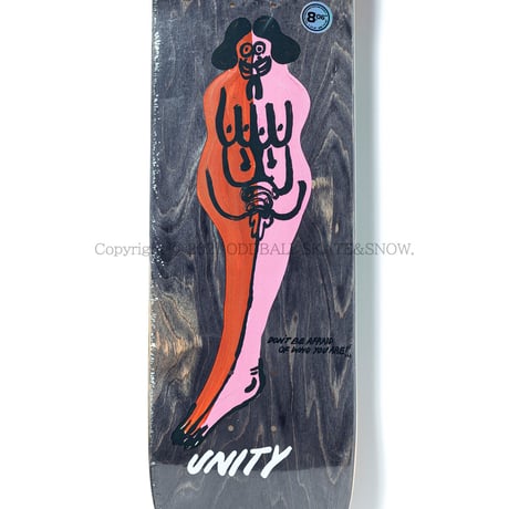 UNITY SKATEBOARDS TOGETHER 8.06 BLACK