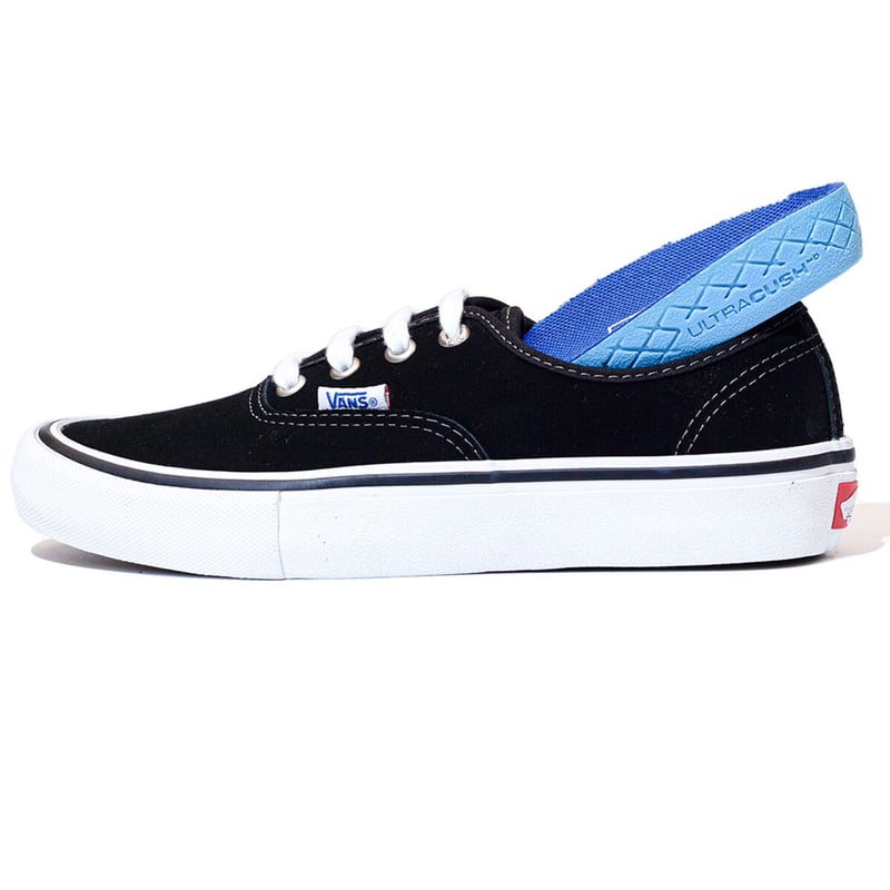 Vans authentic pro black clearance white