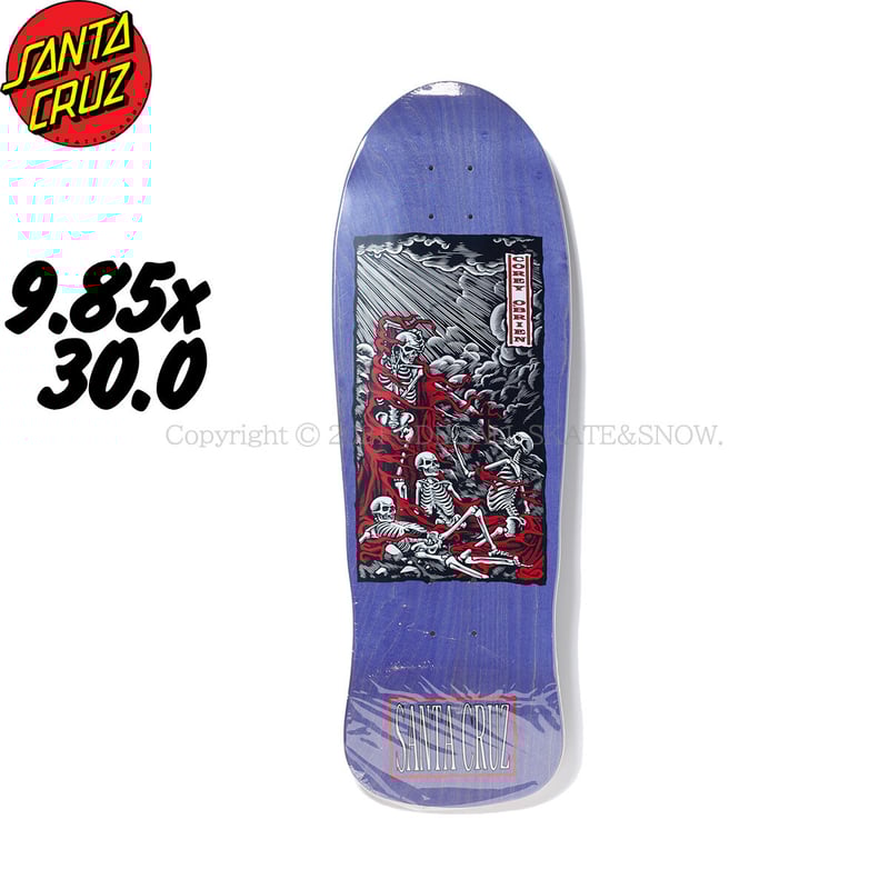 SANTA CRUZ Corey O'Brien スケートボードデッキ Santa Cruz Corey O'Brien スケートボードデッキ SANTACRUZ O
