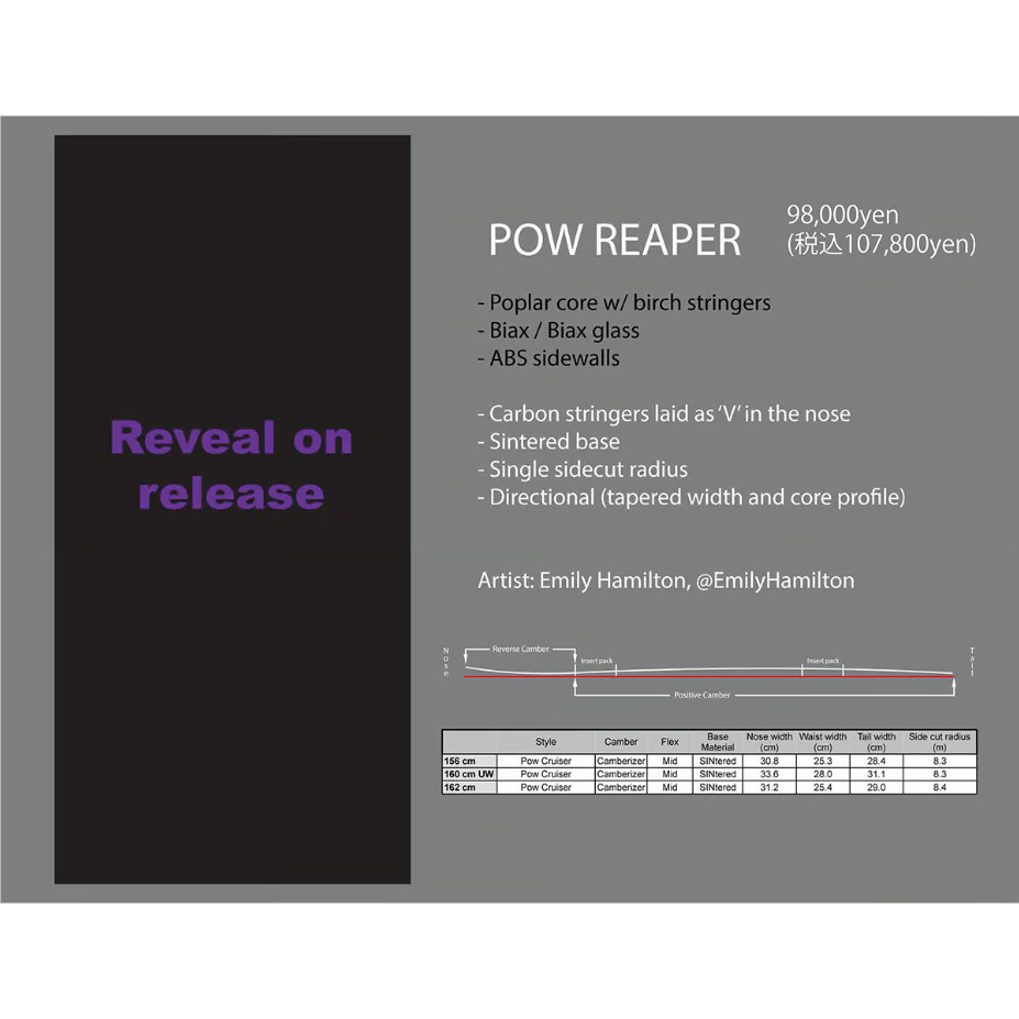 早期予約 25-26 DWD DINOSAURS WILL DIE POW REAPER |