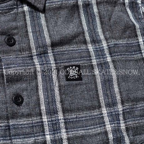HARD LUCK DAYTON L/S FLANNEL grey