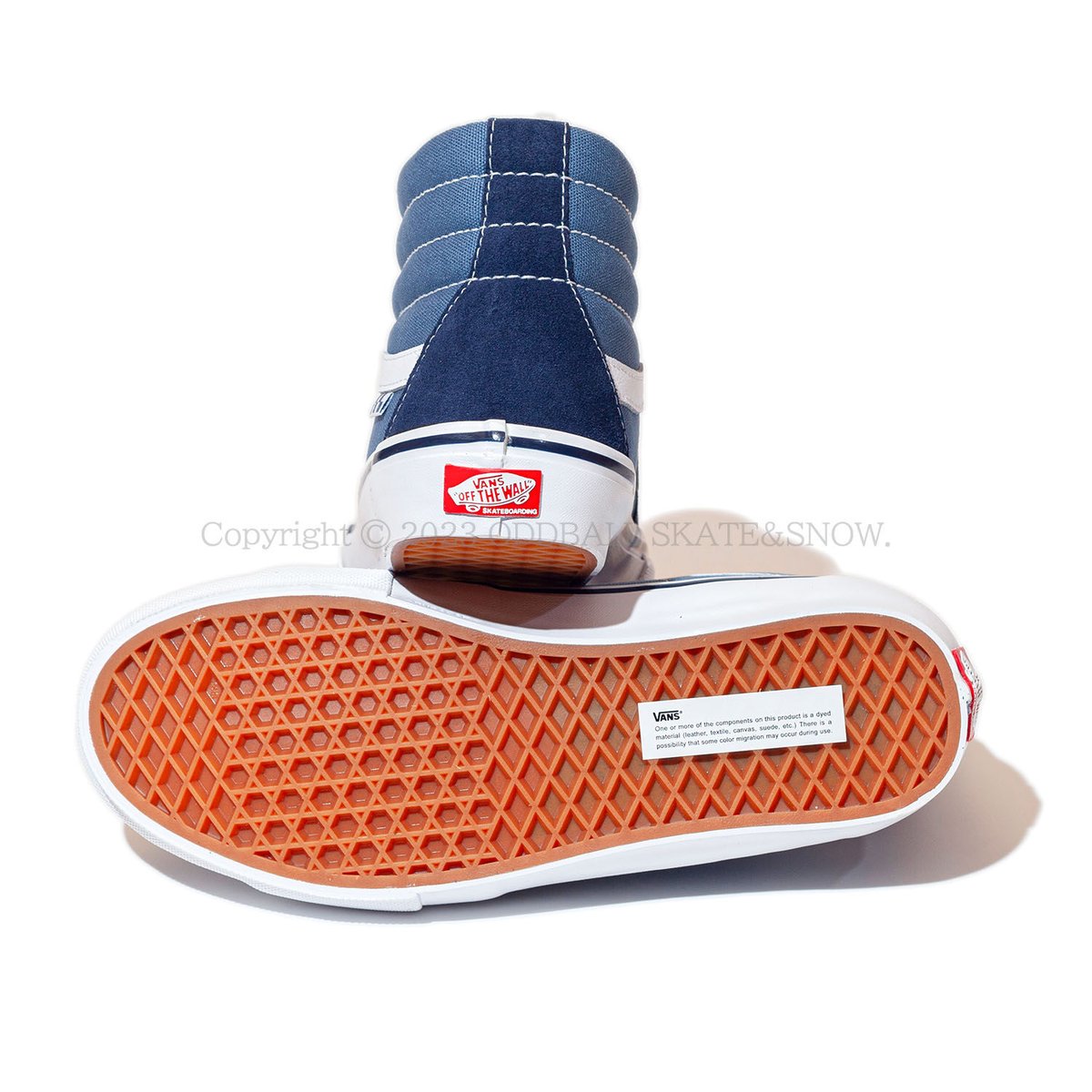 VANS SKATE SK8-HI Navy/White VN0A5FCCNAV | ODDB