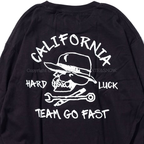 HARD LUCK CALIFAS L/S TEE black