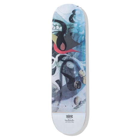 TRAFFIC COAKLEY ARTIST SERIES DECK Art by kim michelle MADE IN MEXICO 8.0