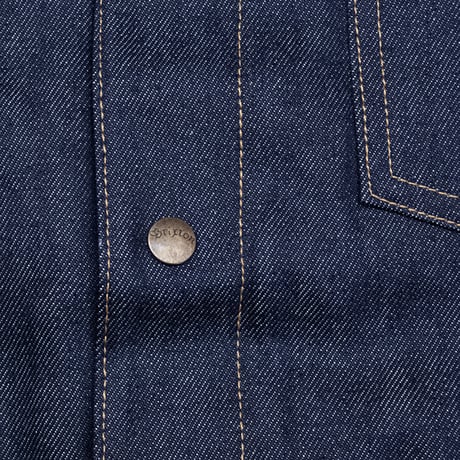 BRIXTON YARD SHERPA DENIM JACKET raw indigo