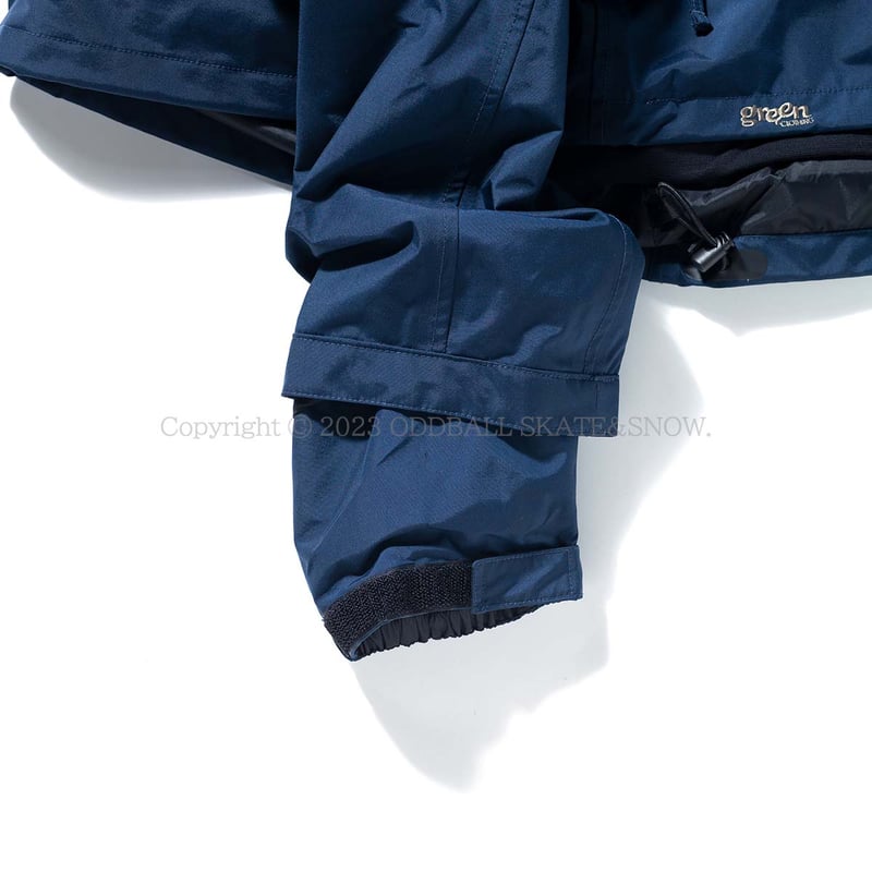 23-24 GREEN CLOTHING FREE JACKET Navy | ODDBALL