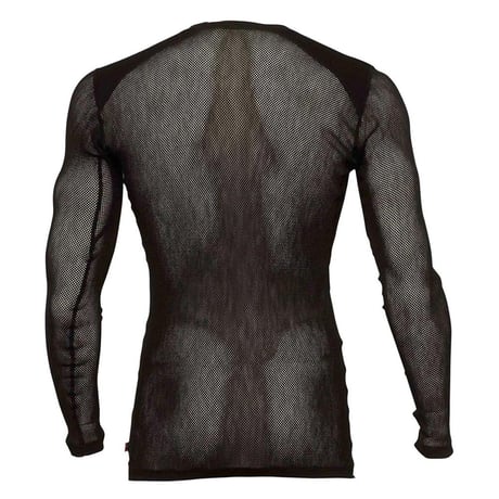 ACLIMA WOOLNET LIGHT CREW NECK MEN'S Jet Black