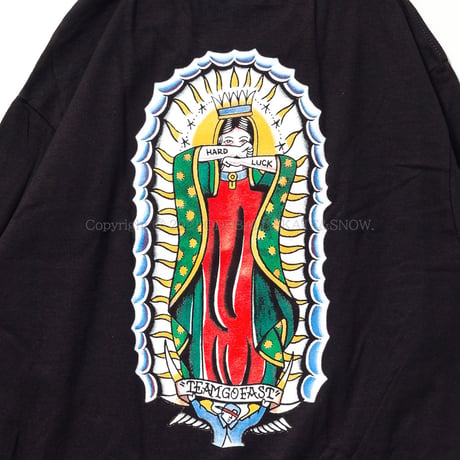 HARD LUCK FLASH LADY G L/S TEE black
