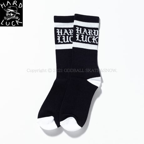 HARD LUCK OLD HAND SOCKS black